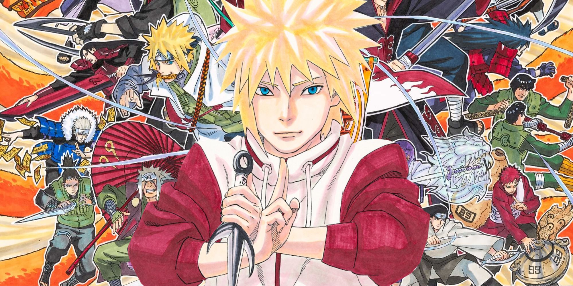 HOW TO DRAW MINATO NAMIKAZE FROM NARUTO SHIPPUDEN /// COMO