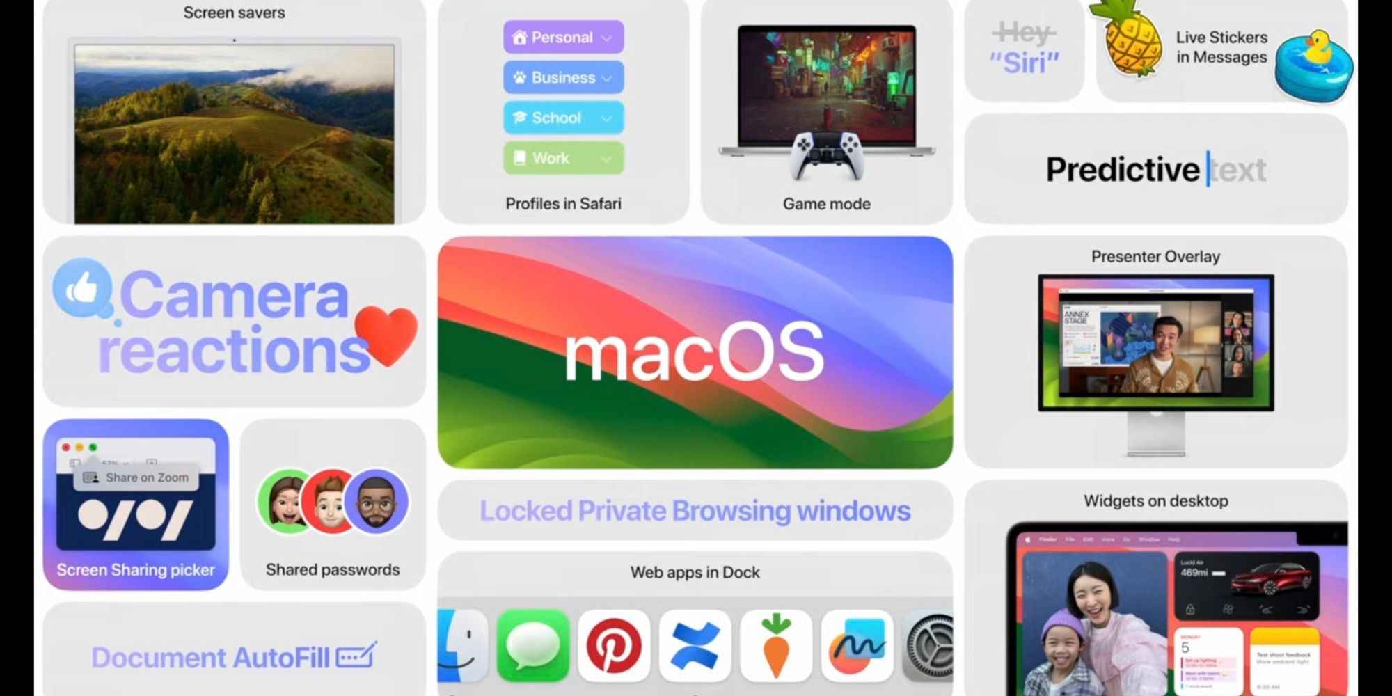 fitur baru dirilis untuk macOS Sonoma Apple