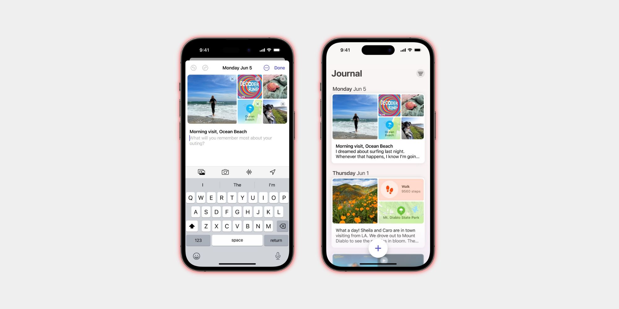 Aplikasi Jurnal baru di iOS 17