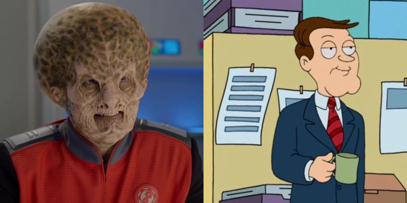 Dann in The Orville and Jackson in American Dad