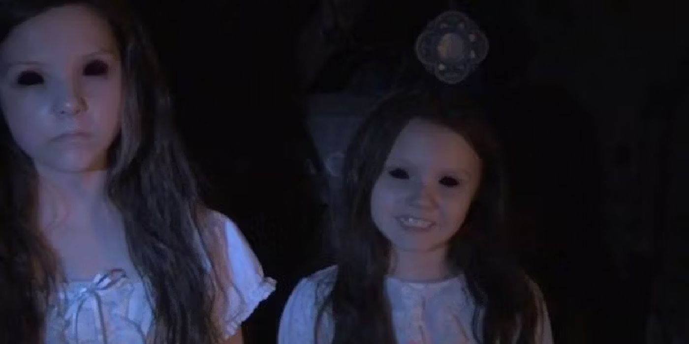 Katie and Kristi in 'Paranormal Activity: The Marked Ones'