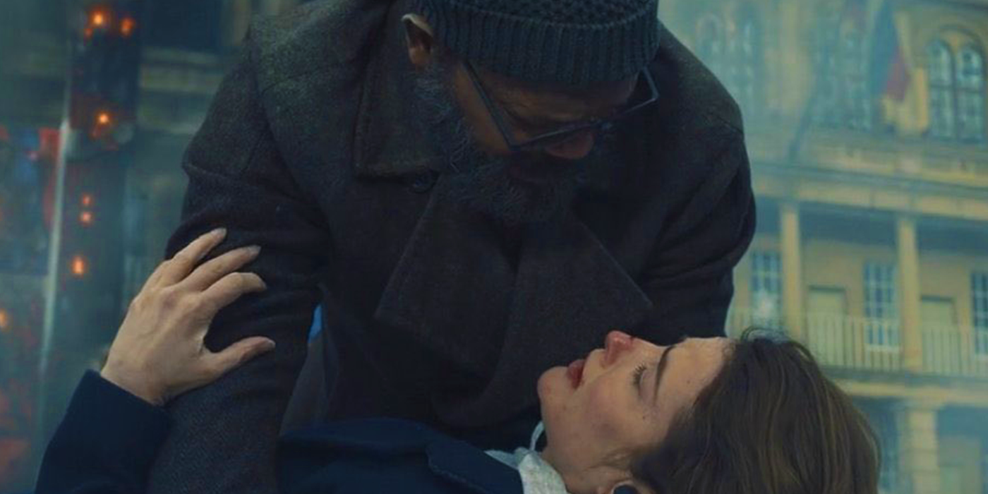 nick fury and dying maria hill in mcu secret invasion