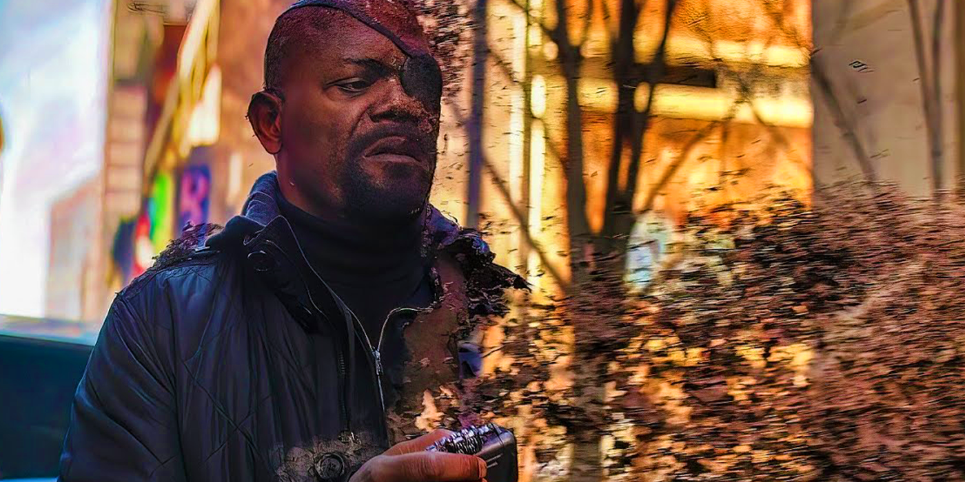 nick fury snapped in avengers infinity war