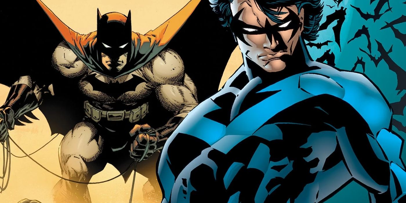 Nightwing and Batman DC