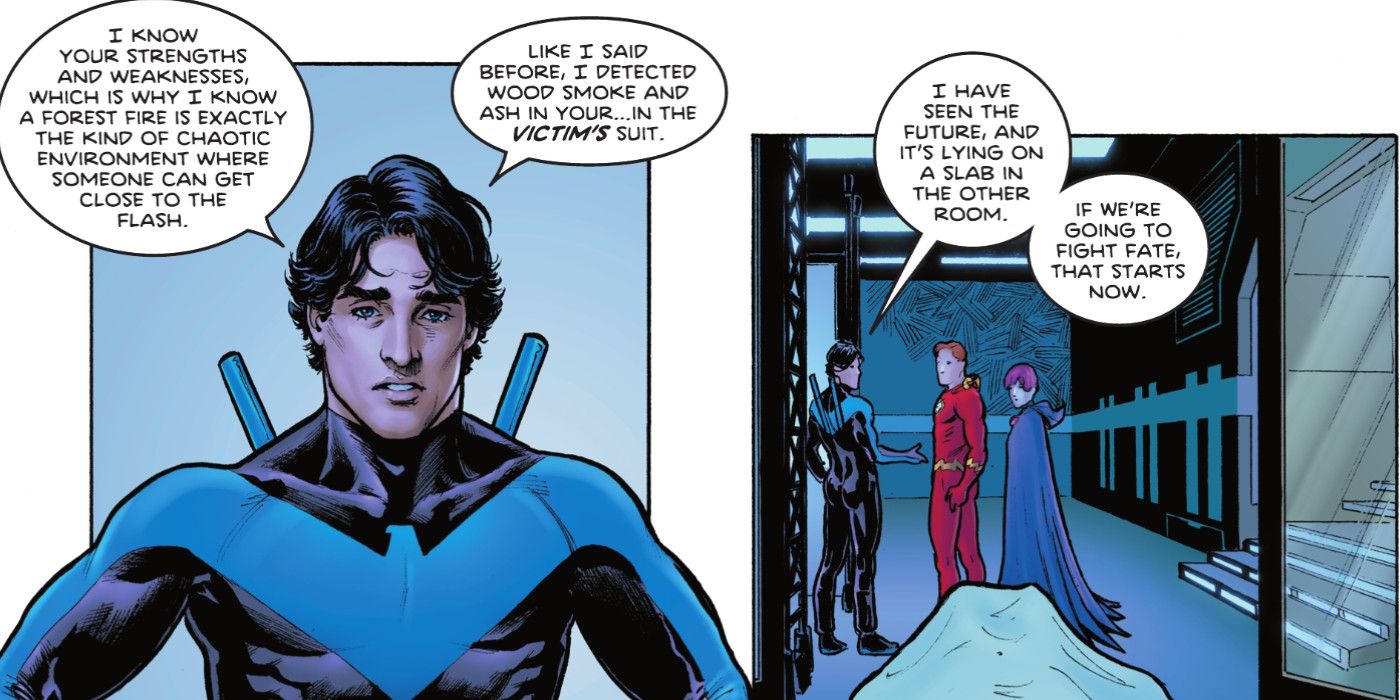 Líder do Batman dos Titãs Asa Noturna