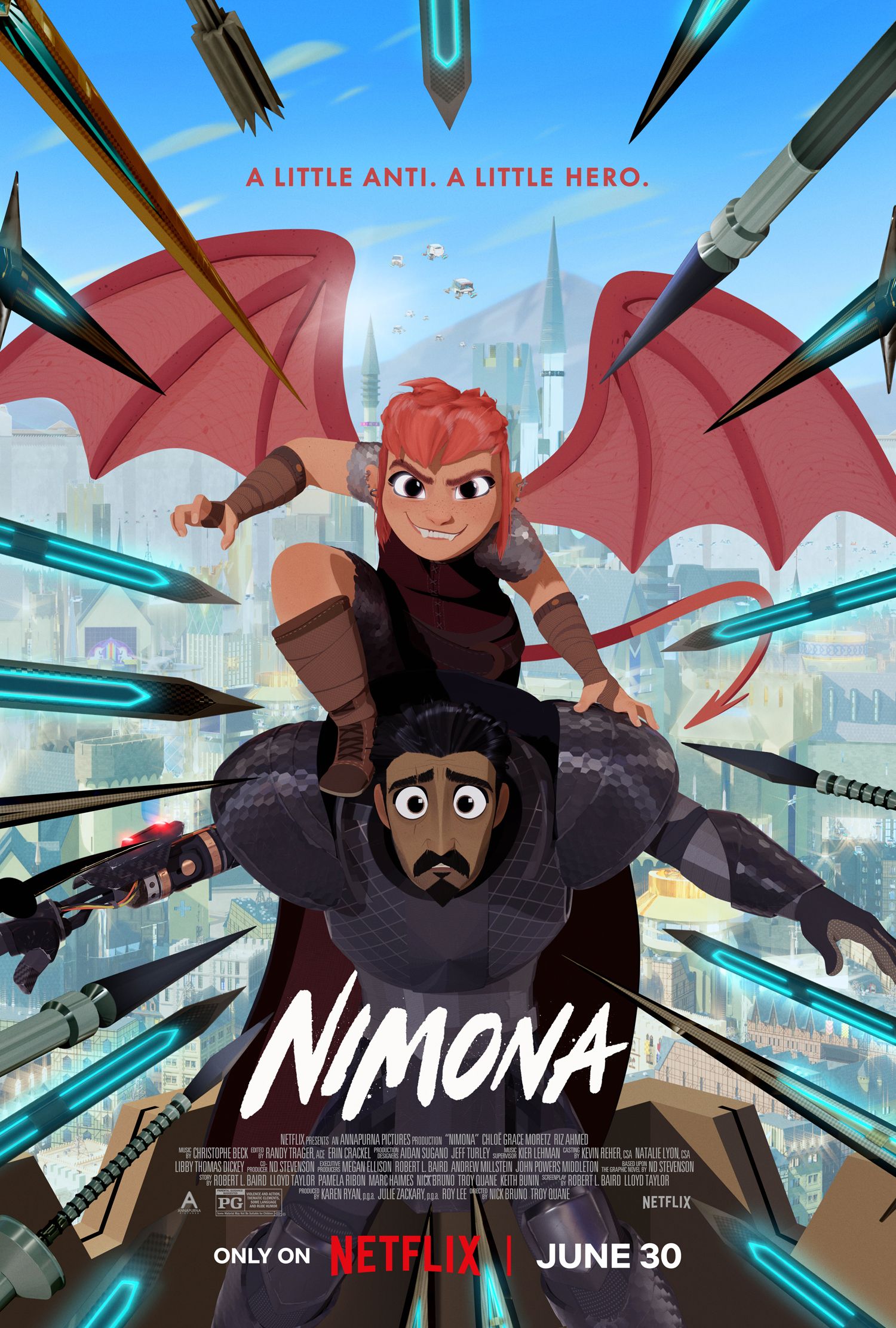 Nimona Netflix Poster