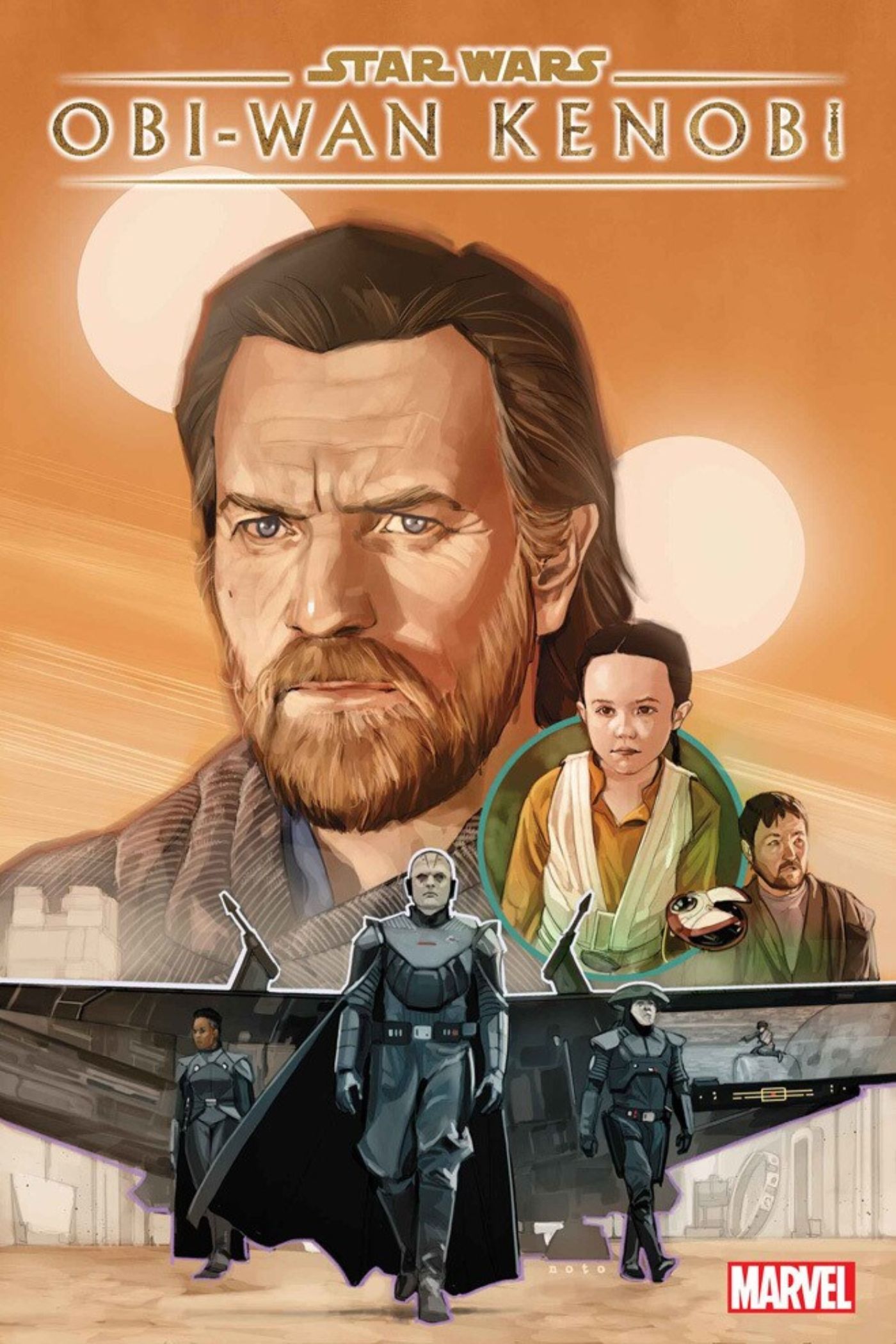 Obi-Wan Kenobi Comic Series cover 1