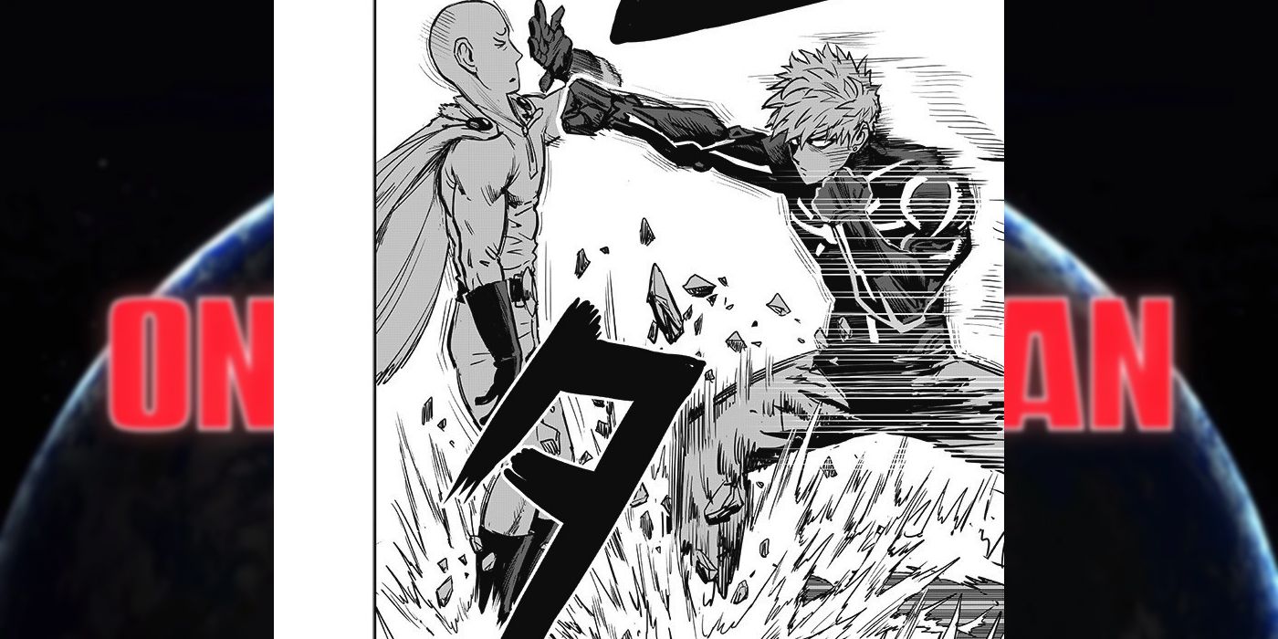 One-Punch Man&rsquo;s Genos stops short when preparing to attack Saitama.