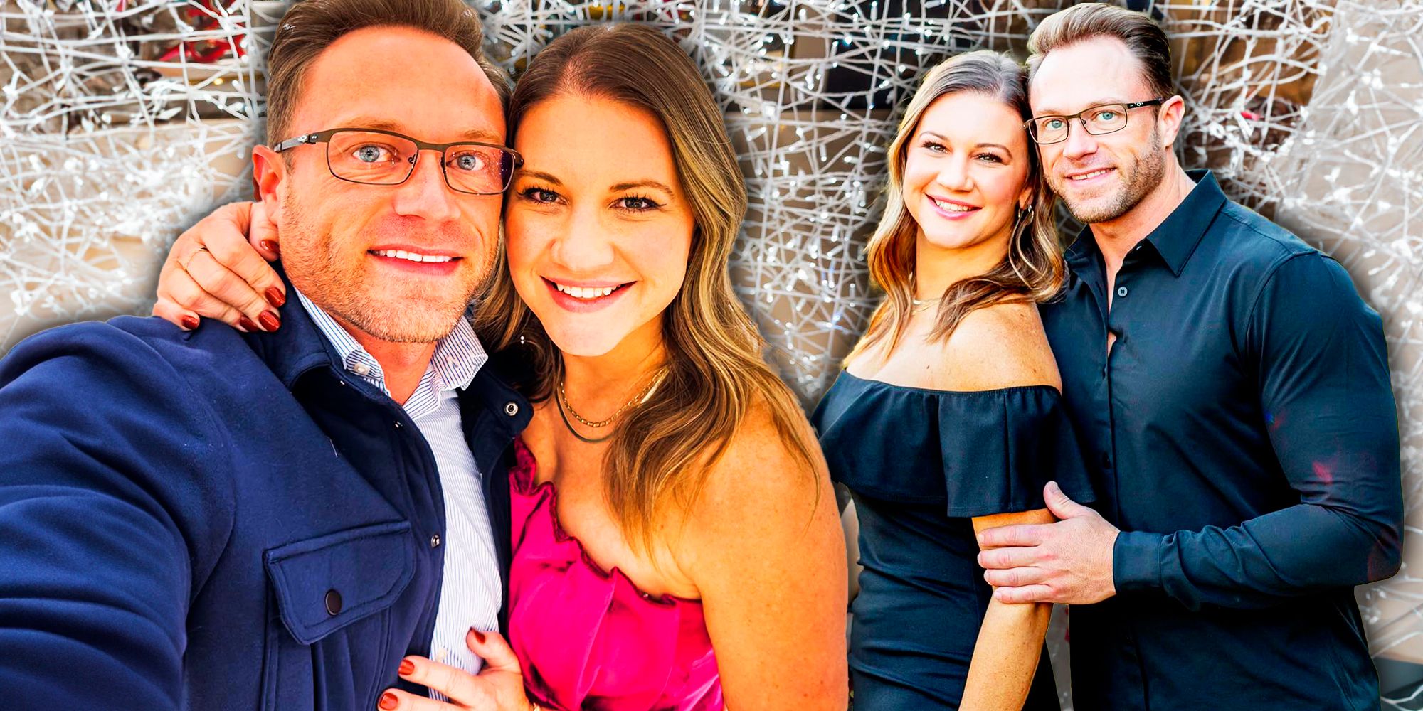 OutDaughtered Adam and Danielle Busby smiling