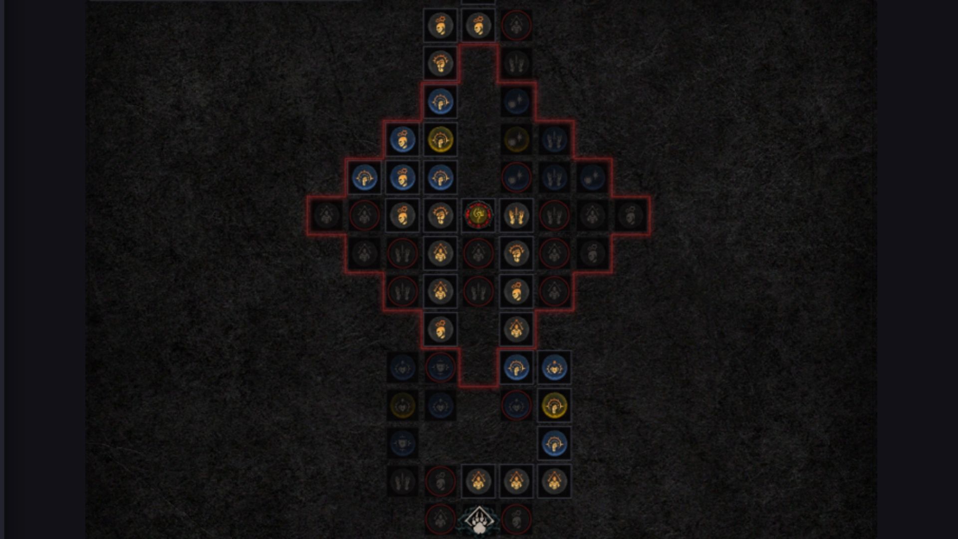 Paragon Board for Druid in Diablo 4