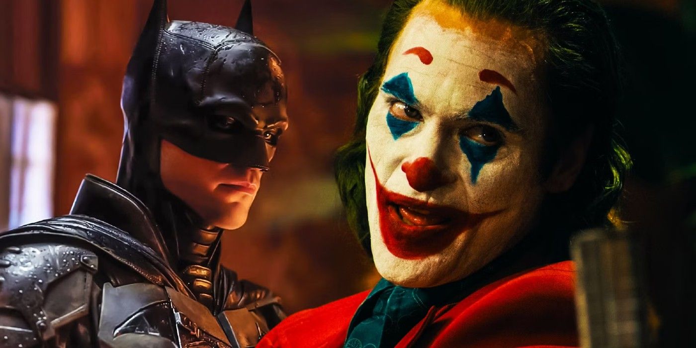 Pattinson's Batman and the Joker