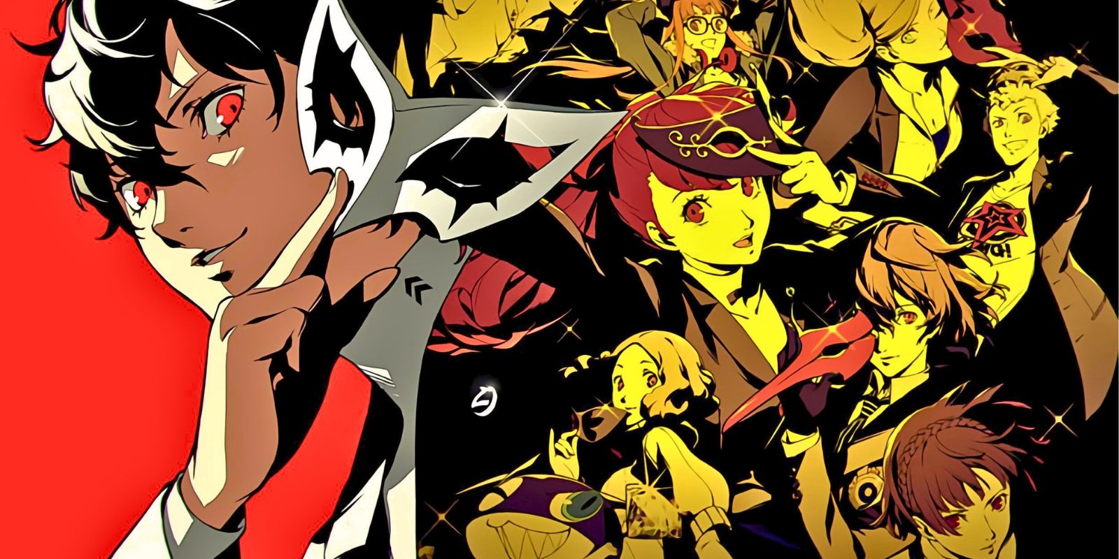 Persona 5 royal joker dan seni sampul koleksi karakter lainnya