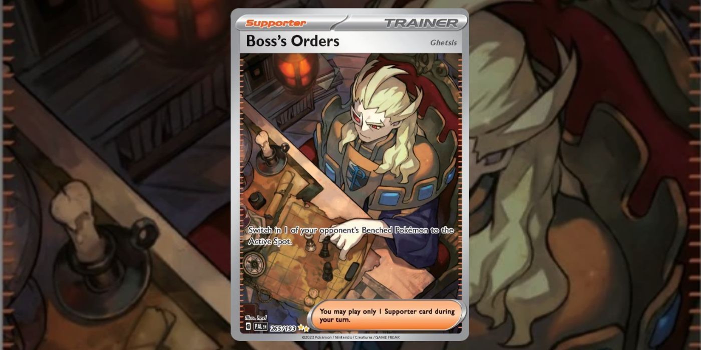 Pokemon TCG Boss&rsquo;s Orders 265/193