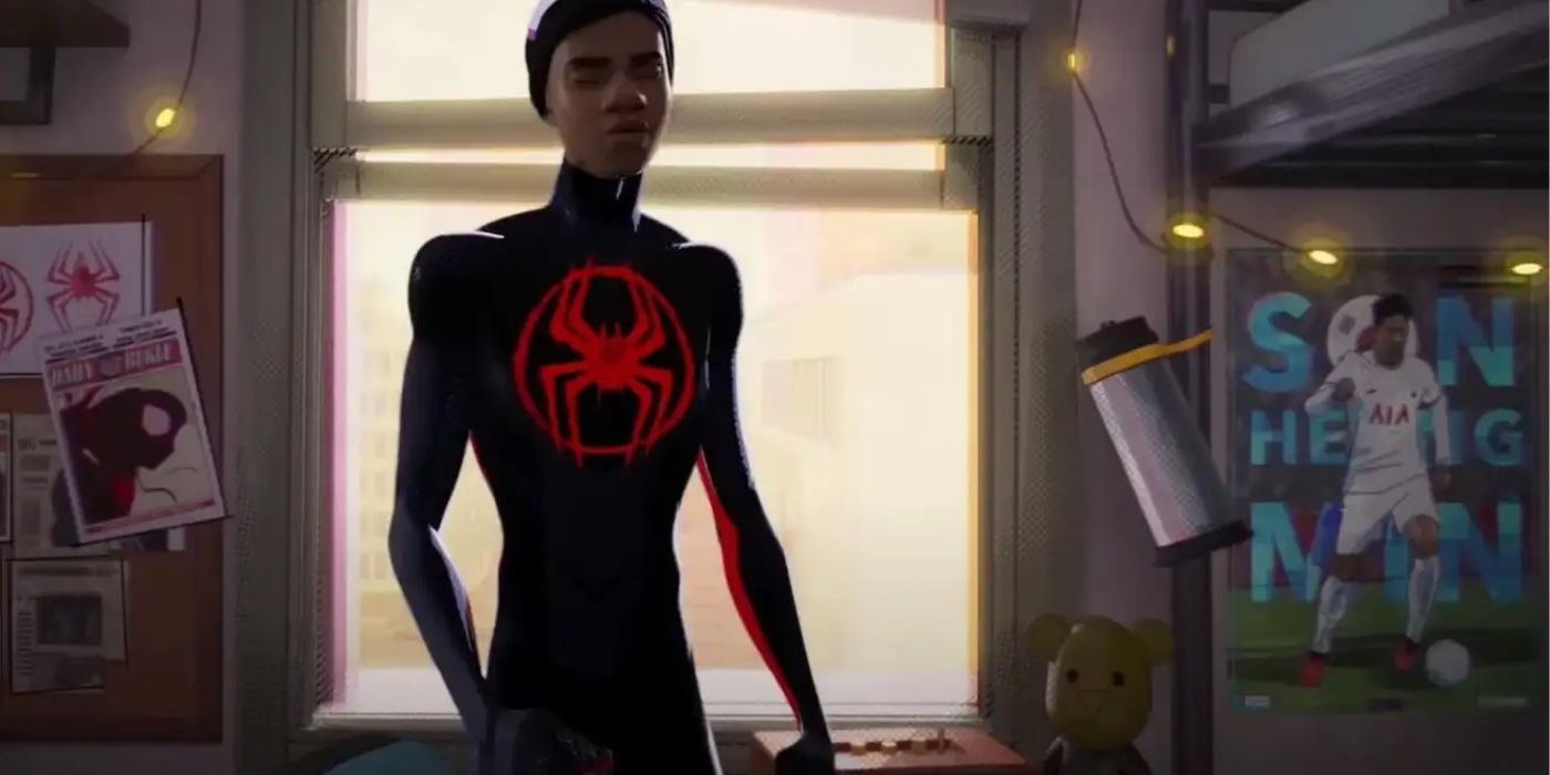 Poster of Heung-min Son in Across Spider-Verse