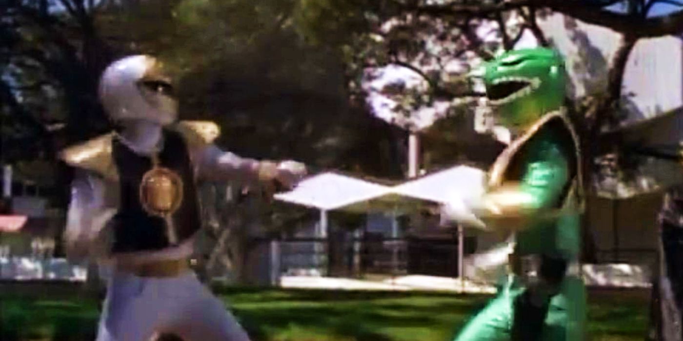 Power Rangers' Return of the Green Ranger fight scene