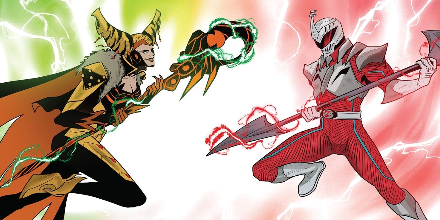 Power Rangers: Lord Zedd vs Mistress Vile.