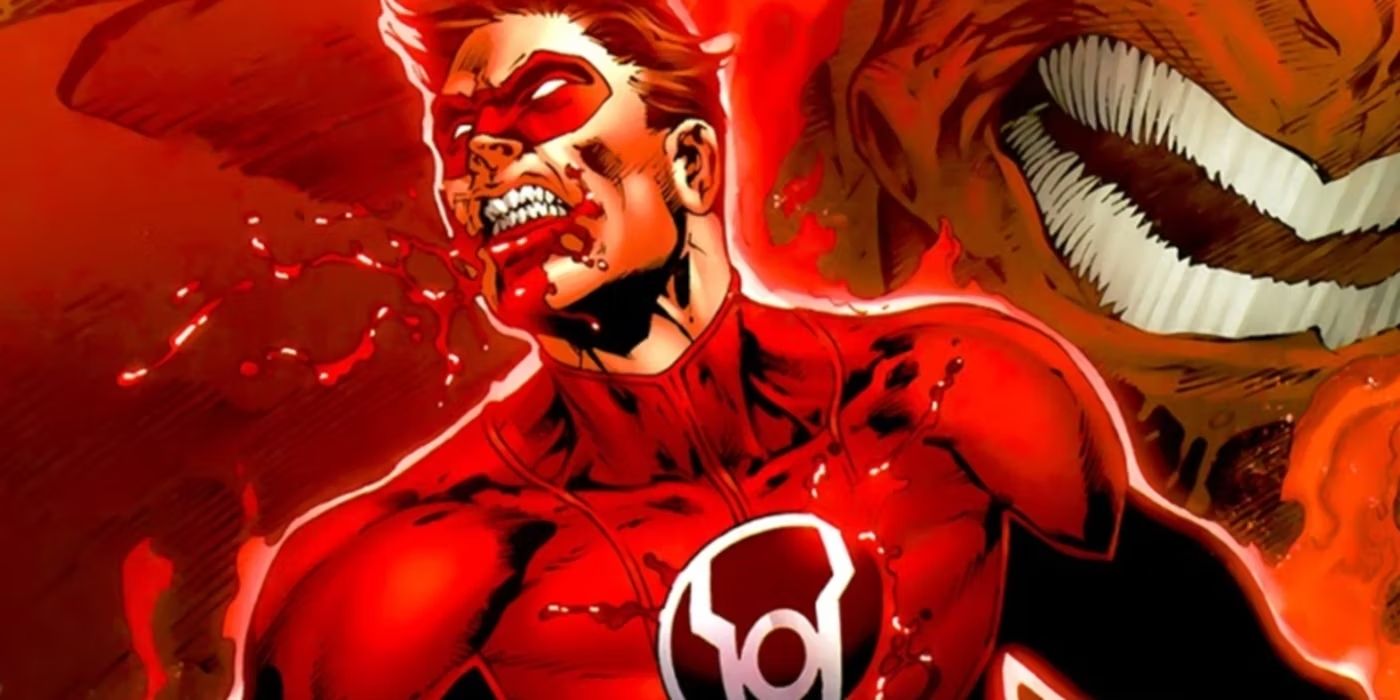 Red Lantern Hal DC