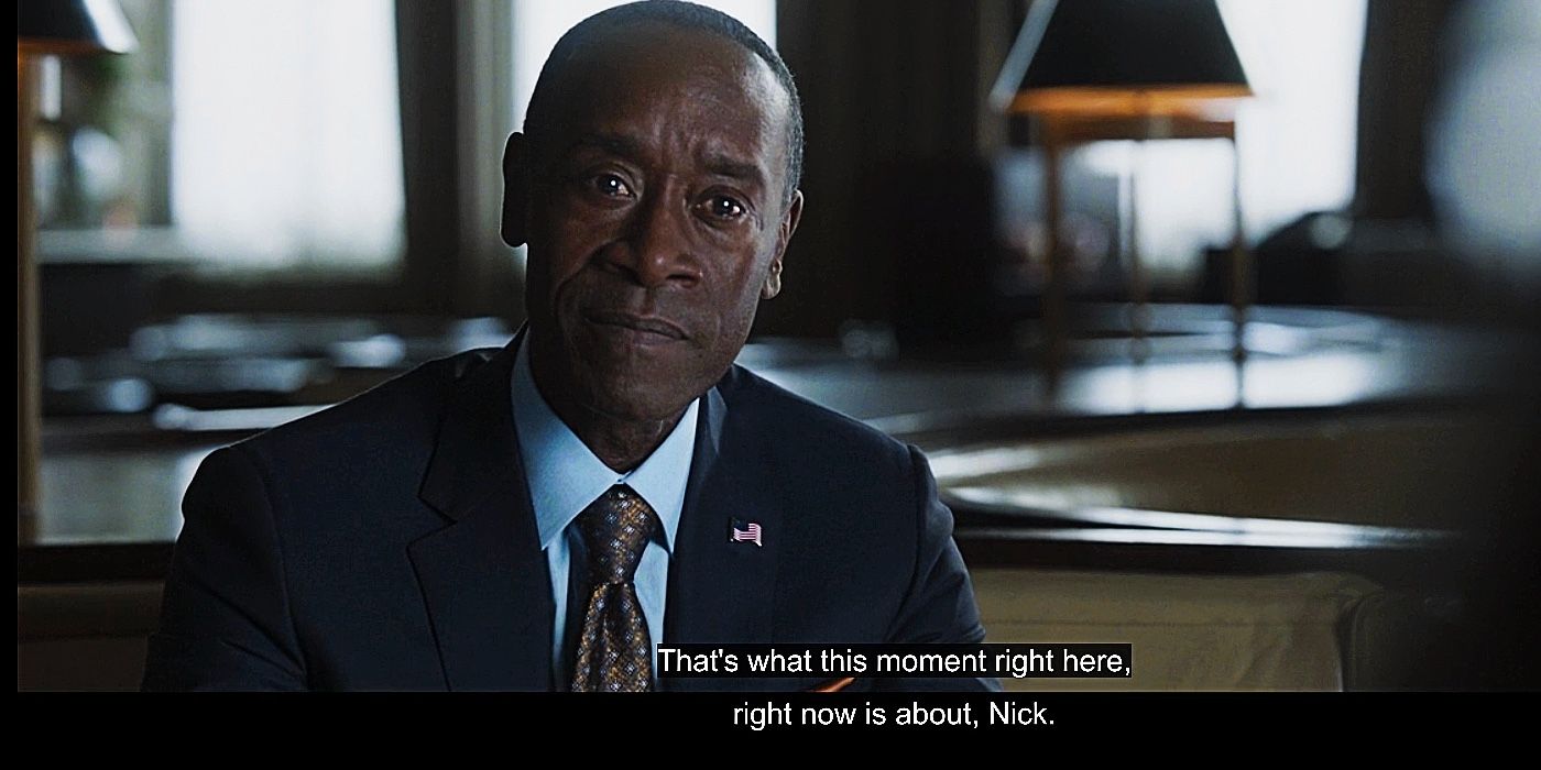 Rhodey calling Fury Nick in Secret Invason