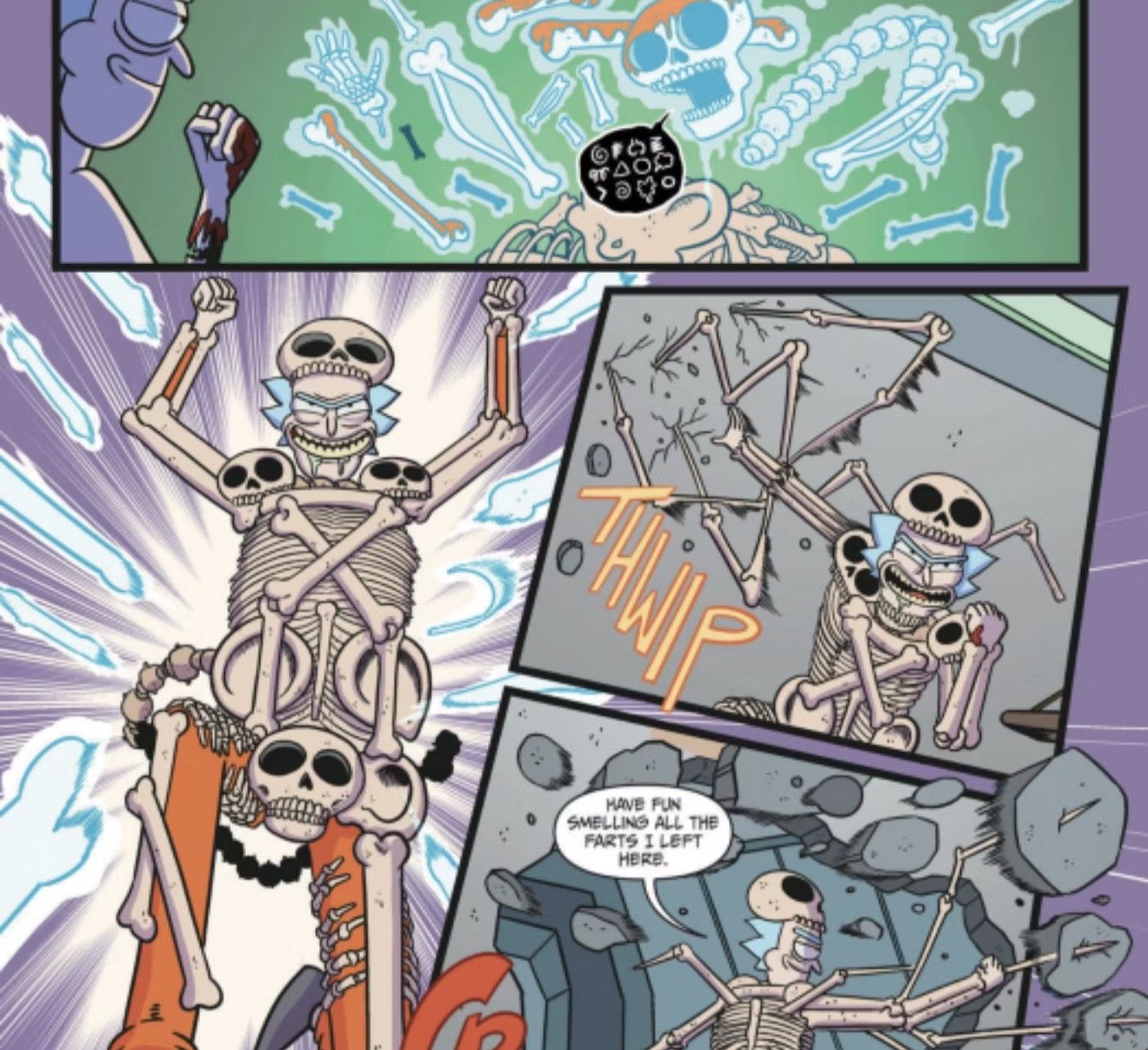 rick and morty rick uses magic
