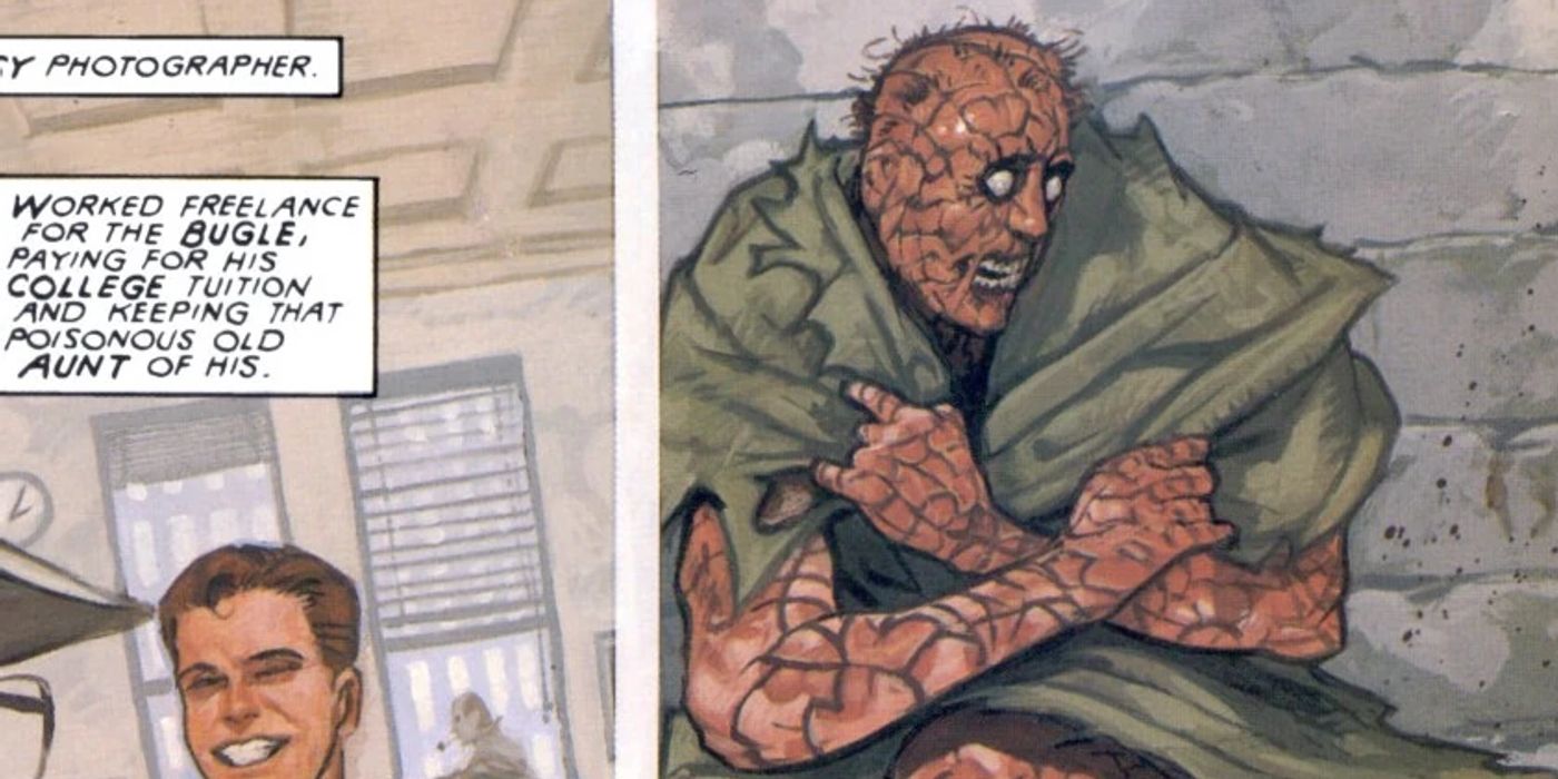 Ruínas do Homem-Aranha Marvel