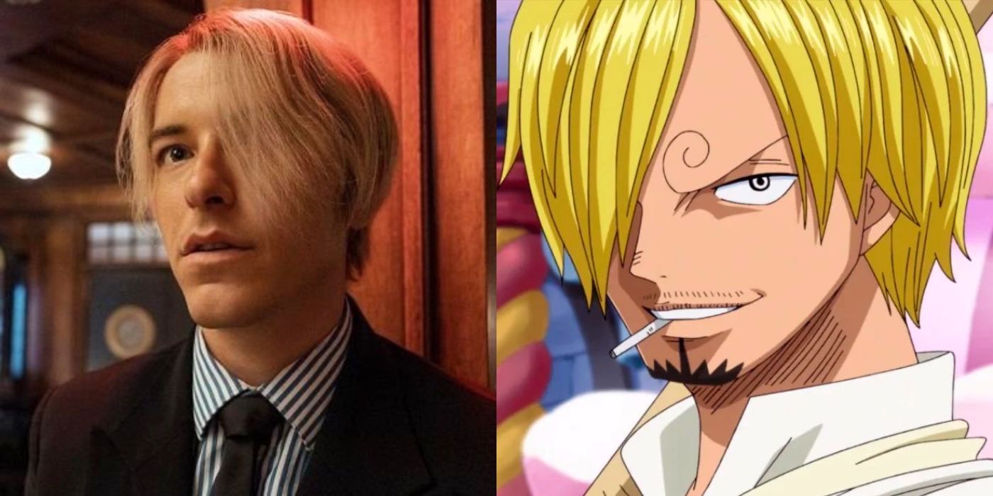 Sanji from One Piece live action vs anime