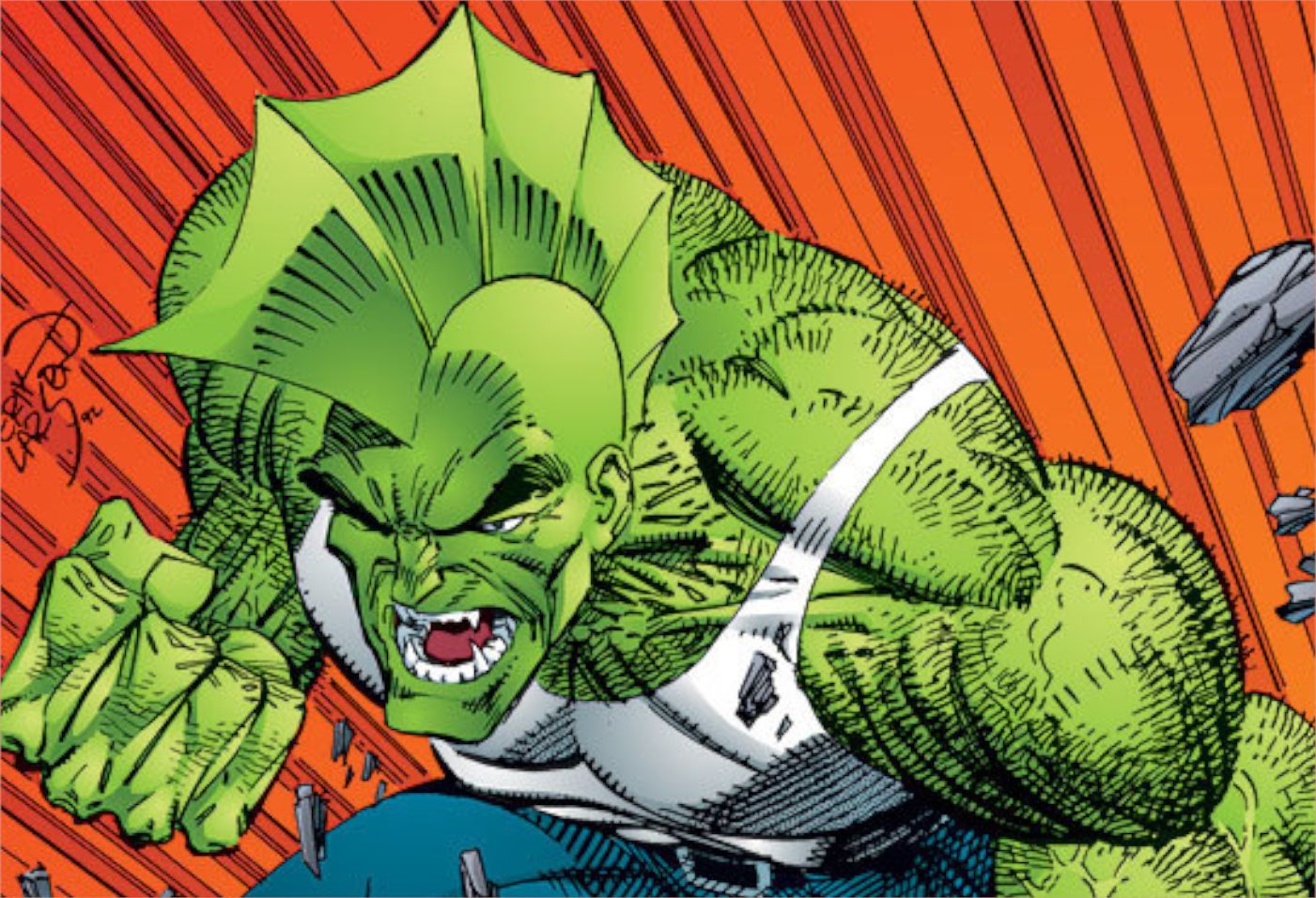 Savage Dragon by Erik Larsen