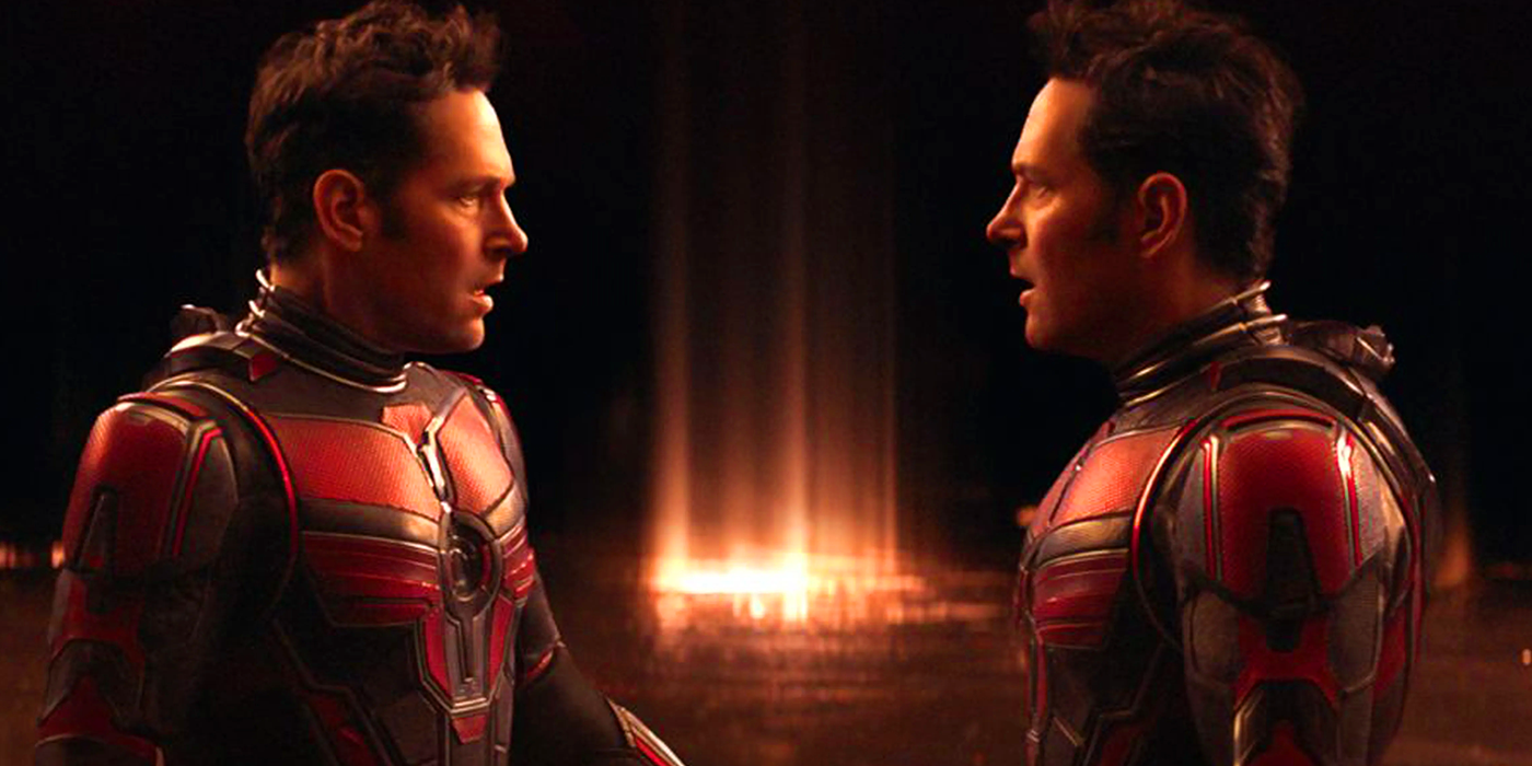 scott lang and scott lang in ant-man and the wasp quantumania