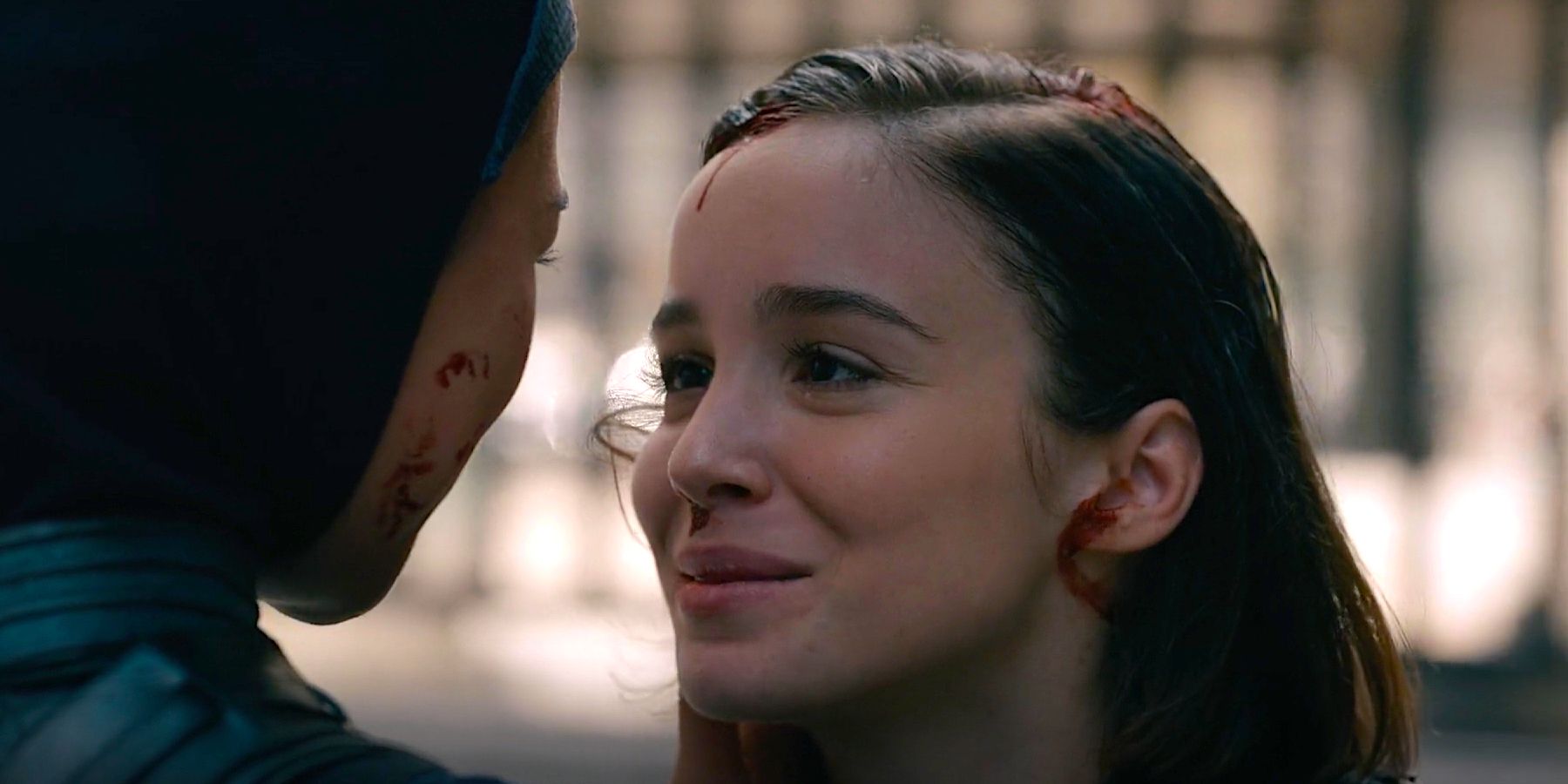 Ava smiling at Beatrice in Warrior Nun season 2 episode 5