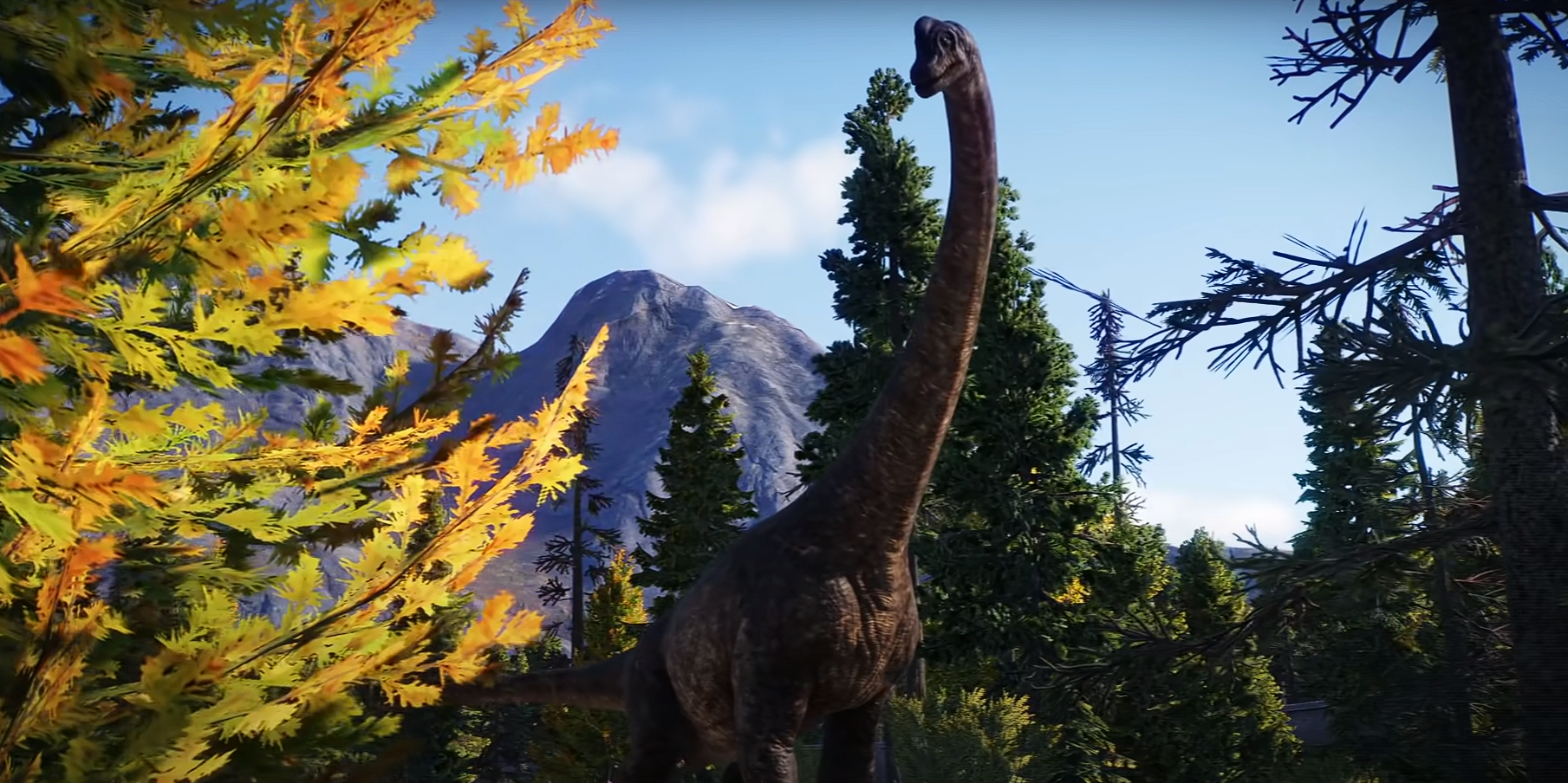 Brachiosaurus in Jurassic World Evolution 2