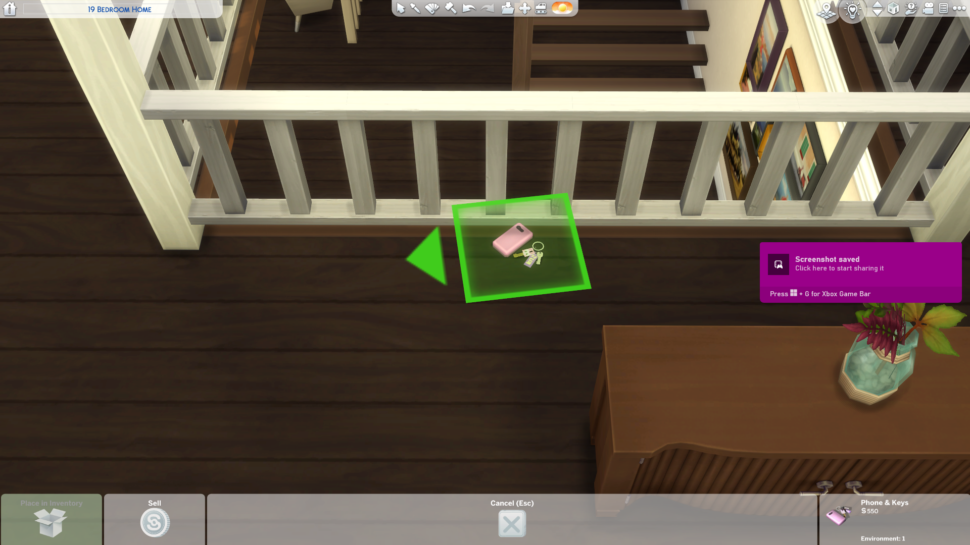 Floating objects in Sims 4