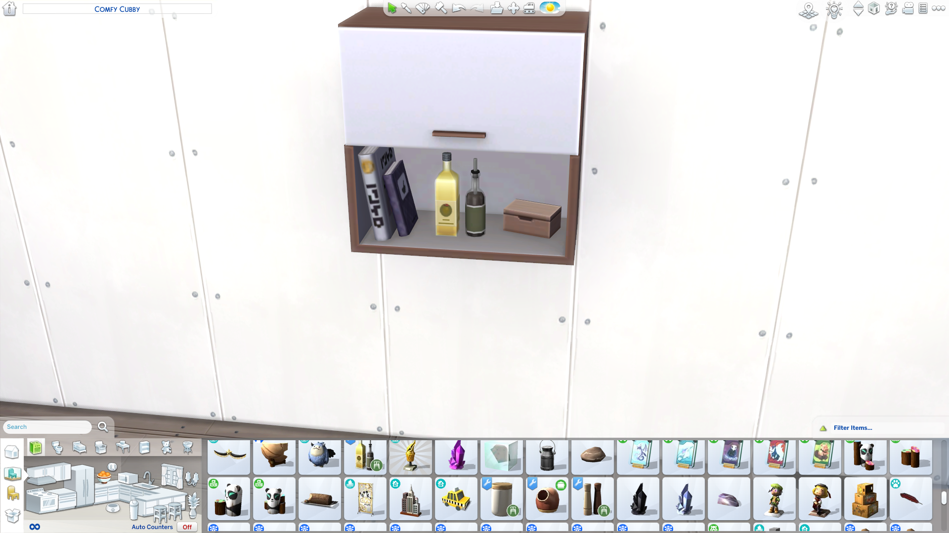 Shelves in Sims 4