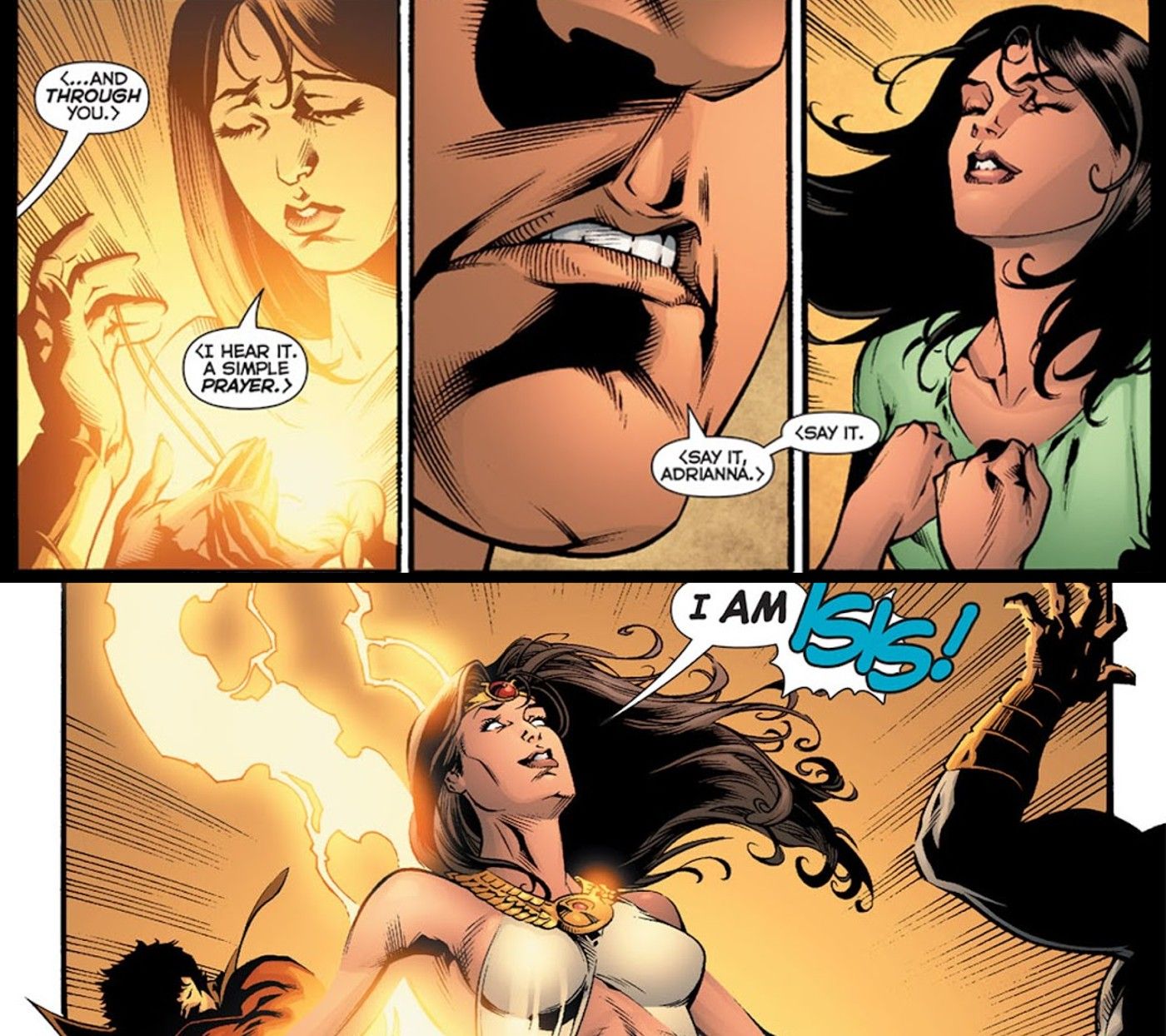 shazam black adam isis