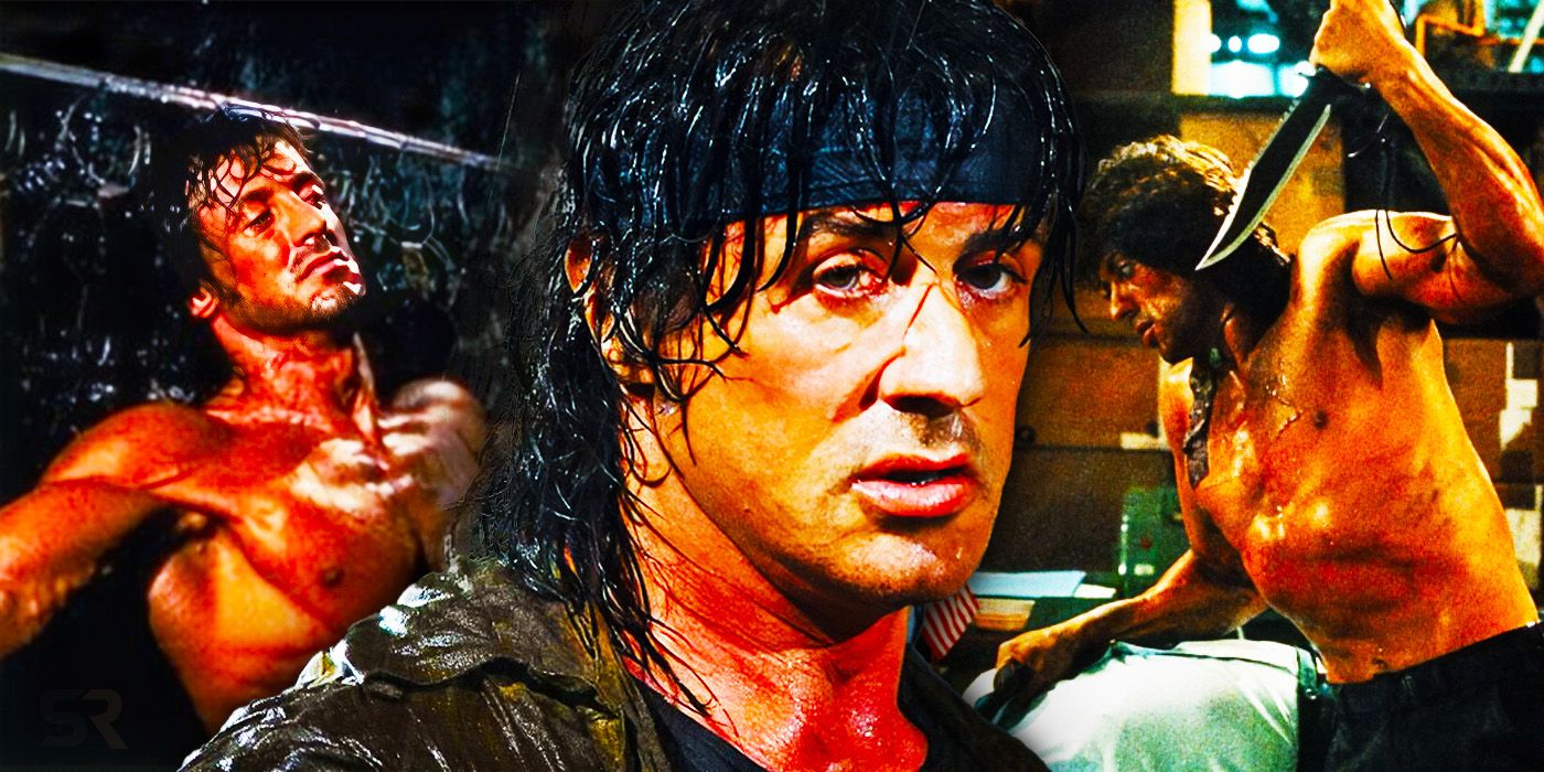 Sylvester Stallone Rambo shocking moments