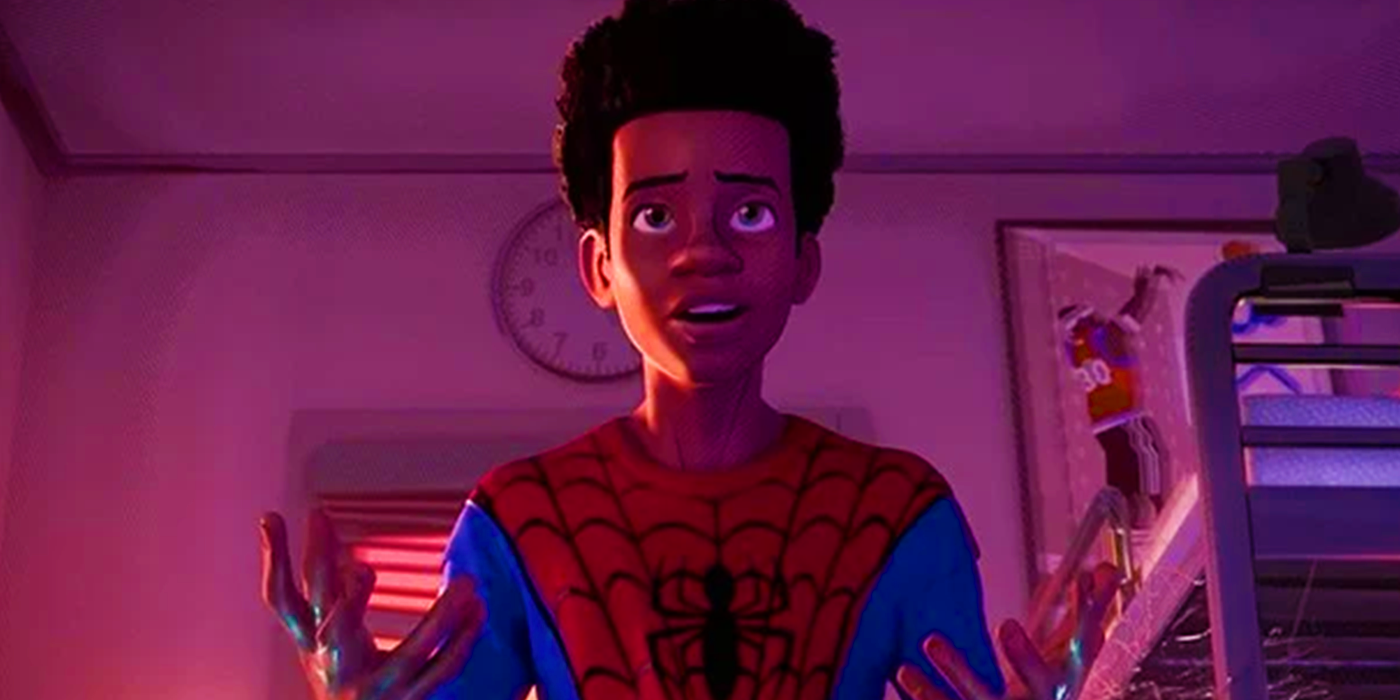 spider-man into the spider-verse animated film