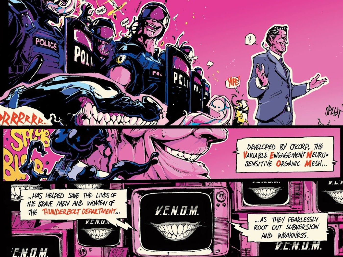 spider-man spider-punk venom president norman osborn