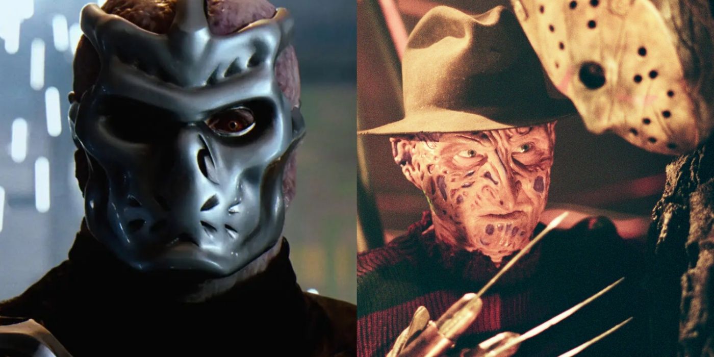 Spit image of Jason in Jason X and Freddy and Jason in Freddy vs Jason