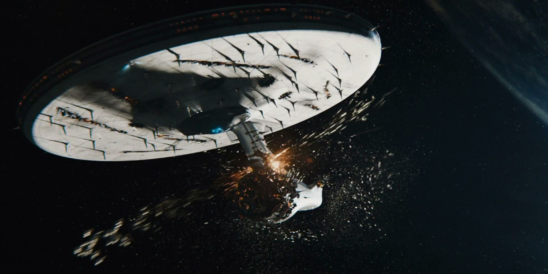 Destruction of the USS Enterprise in Star Trek Beyond