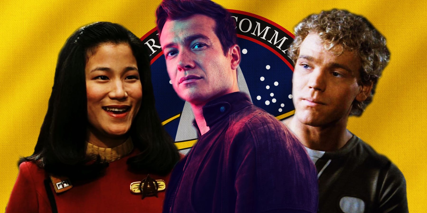 Demora Sulu, Jack Crusher and David Marcus