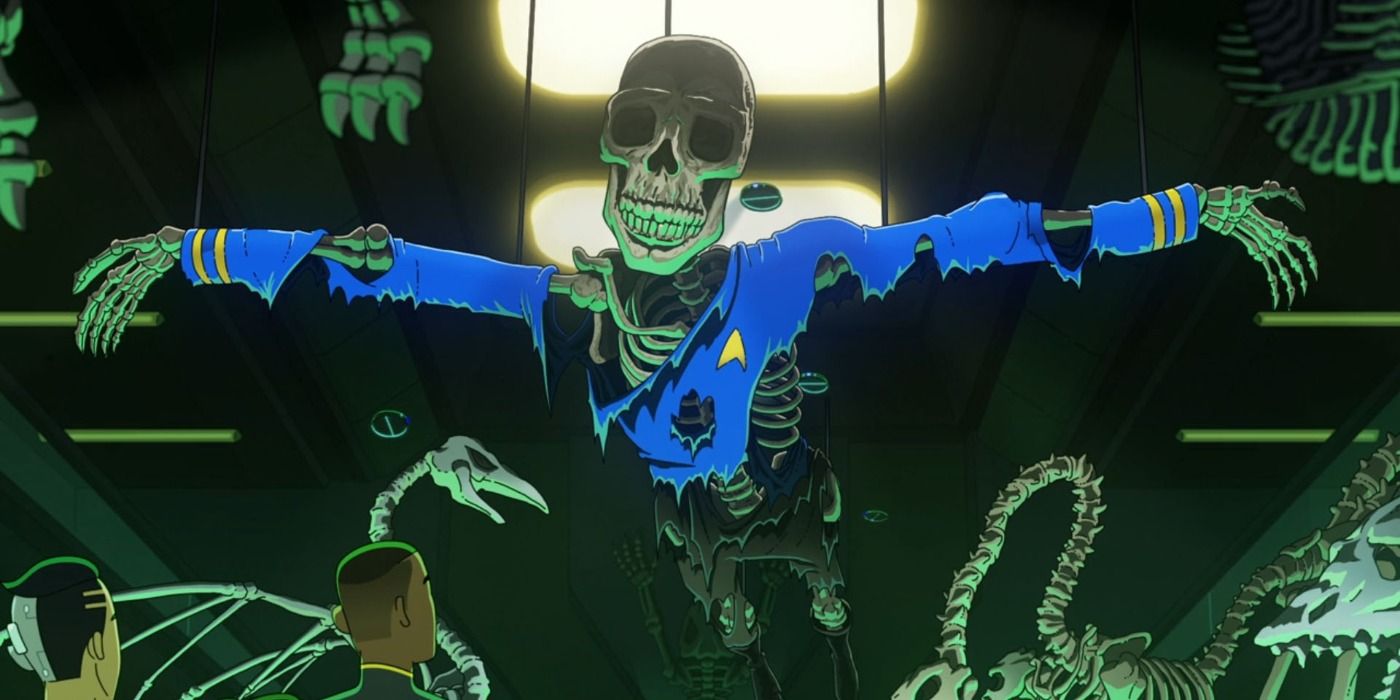 Star Trek Lower Decks Spock 2 Skeleton
