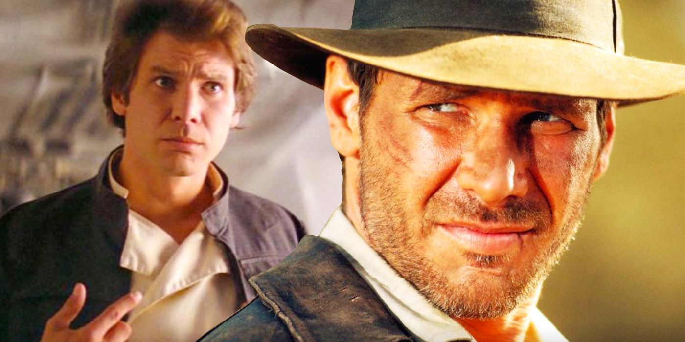 Imagen de collage de Star Wars e Indiana Jones