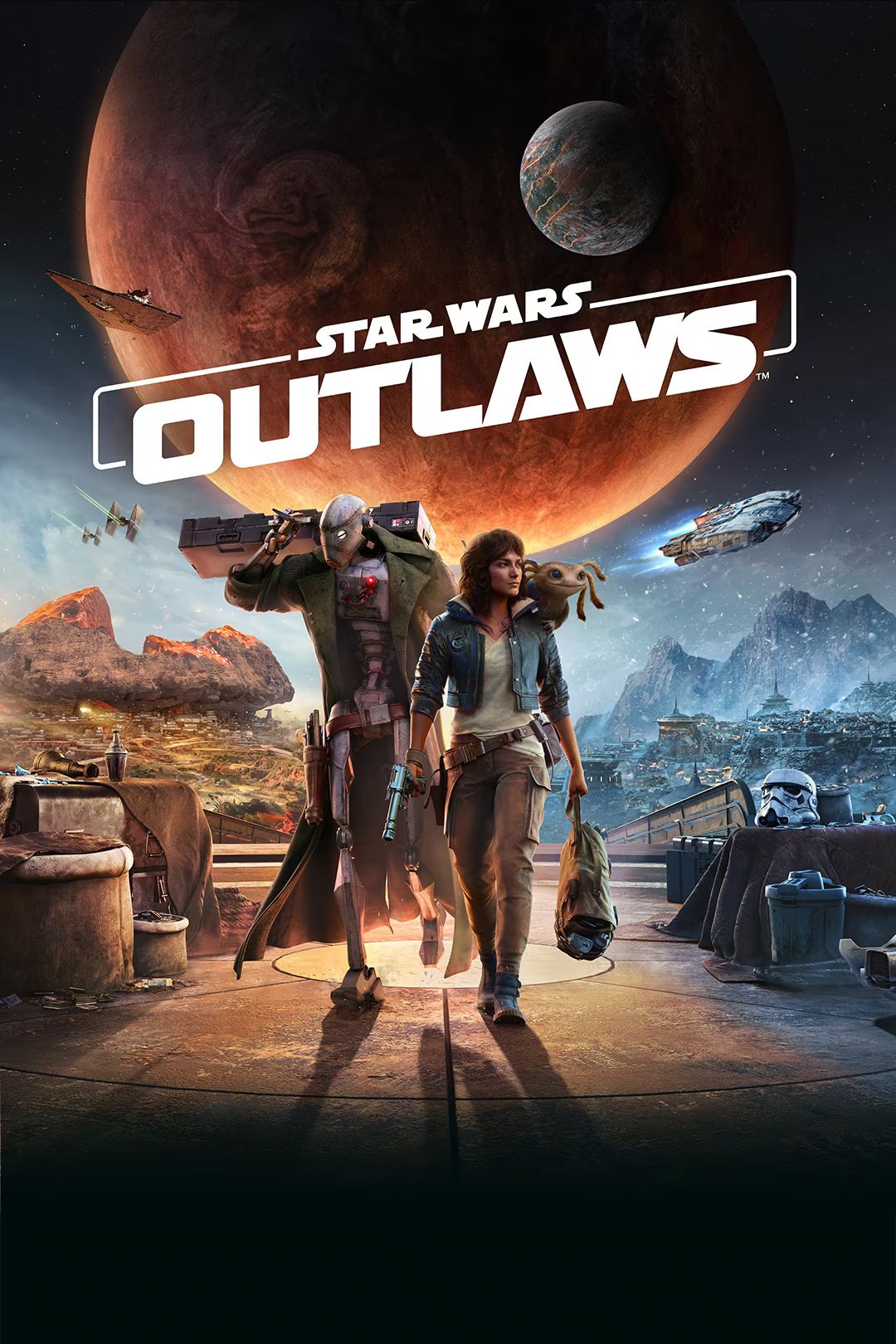 Star Wars Outlaws Game Poster