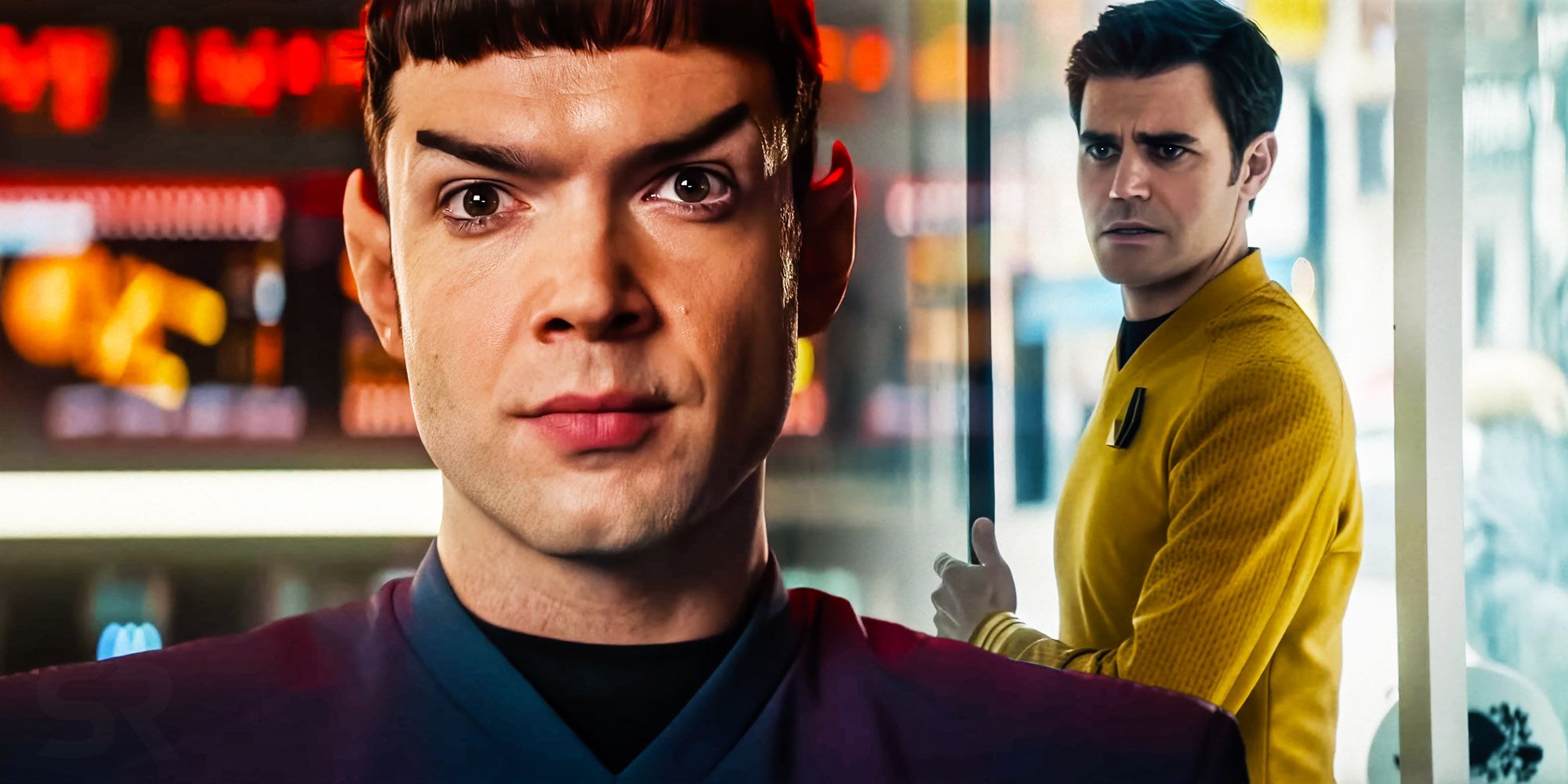 Ethan Peck & Paul Wesley On The Iconic Bromance Of Star Trek: Strange ...