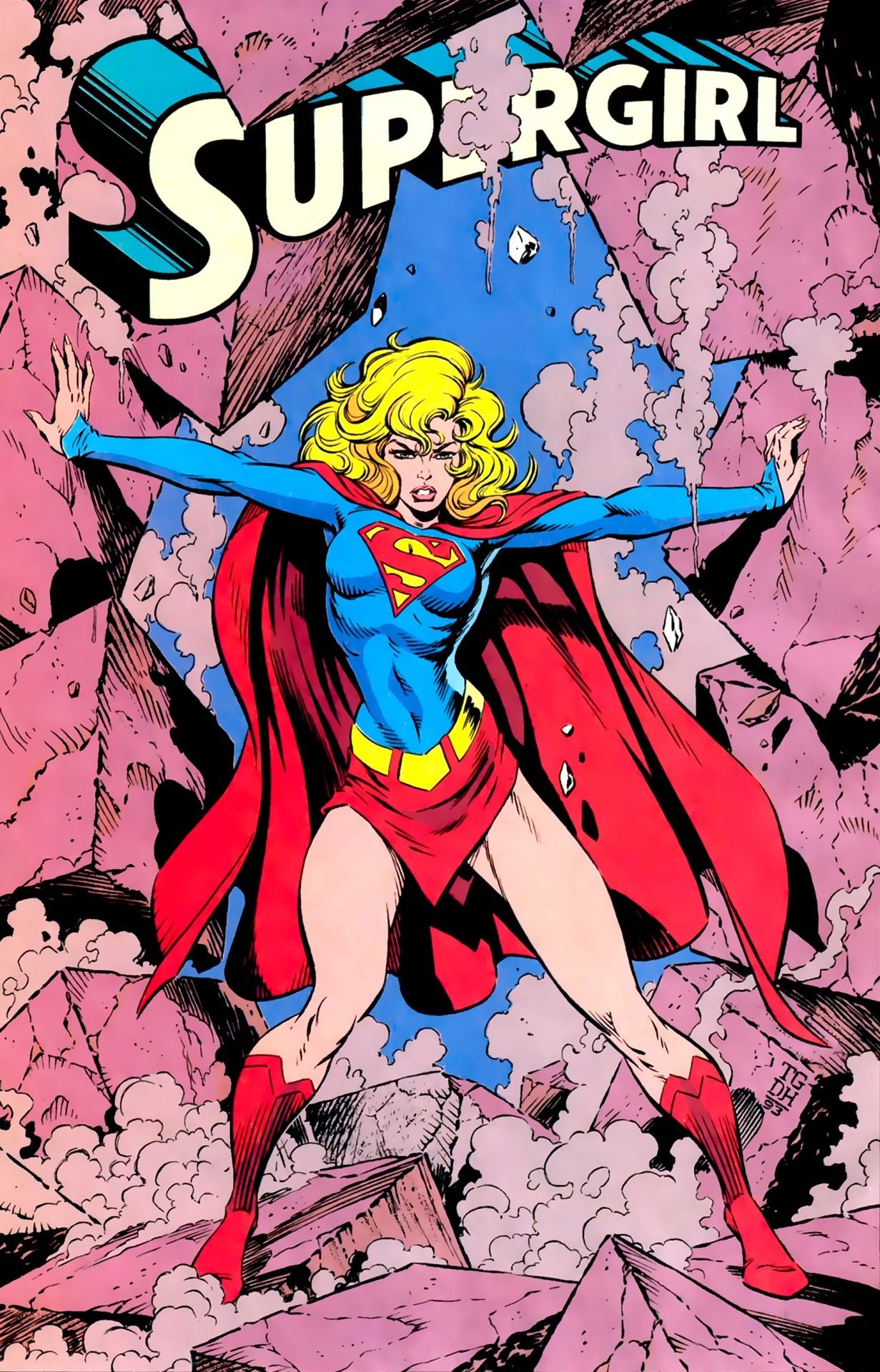 Capa de quadrinhos da Supergirl