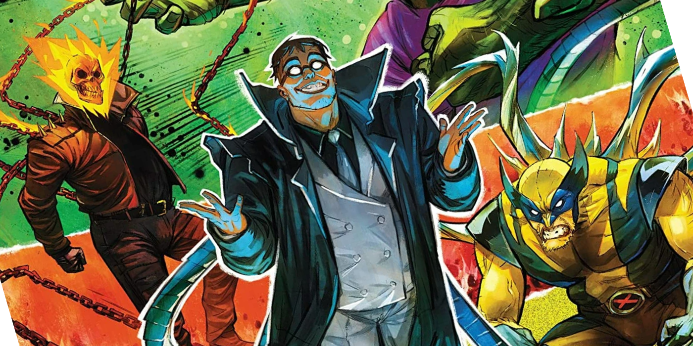 Superior Four Cover Doc Ock Smiling