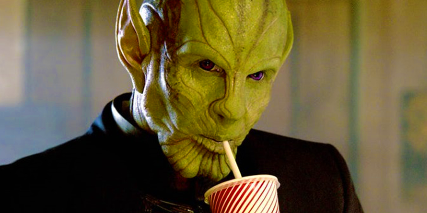 talos drinking in 2019 captain marvel