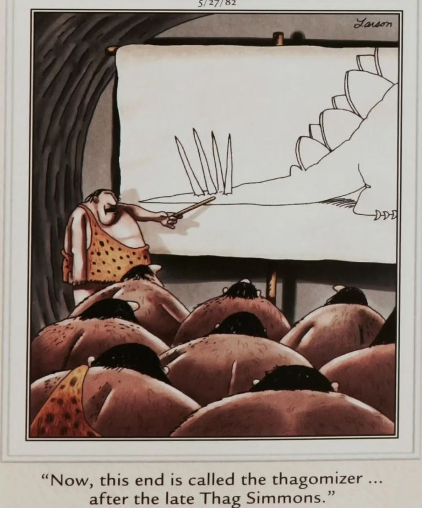 Thagomizer Far Side