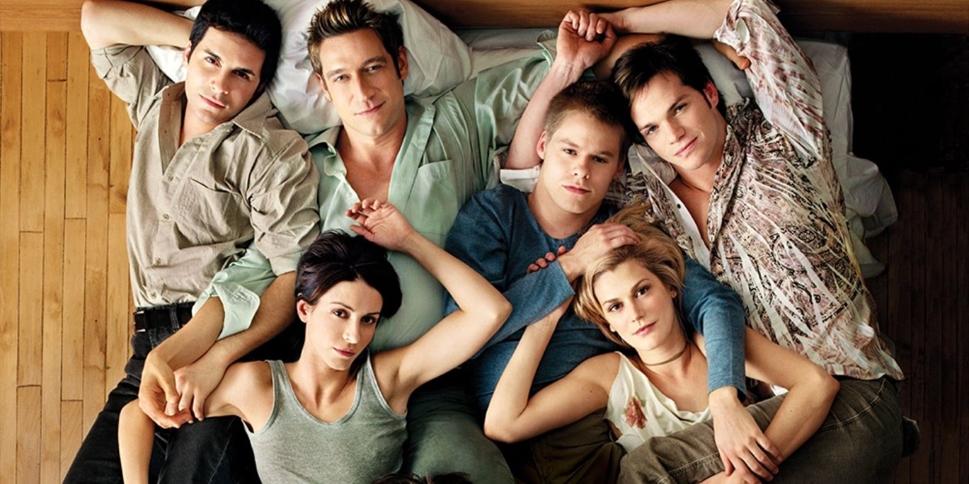 The cast of Queer as Folk promo