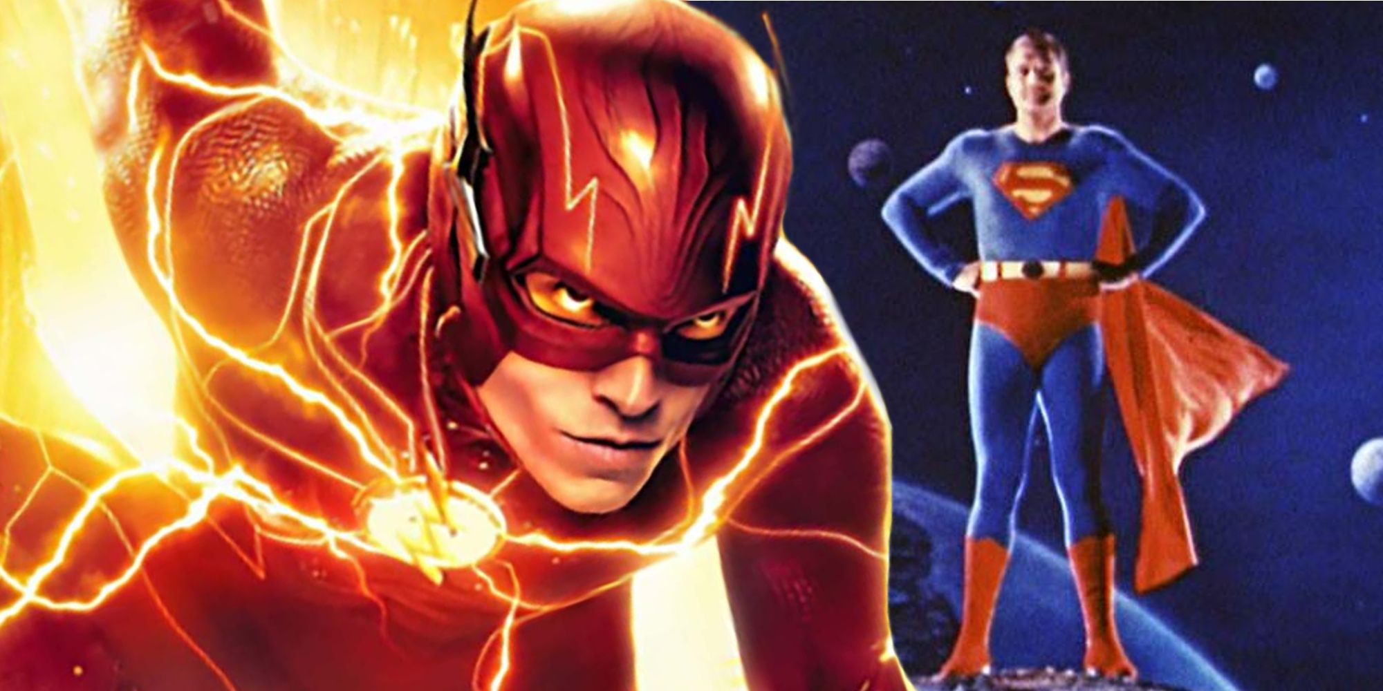 The Flash and George Reeves Superman