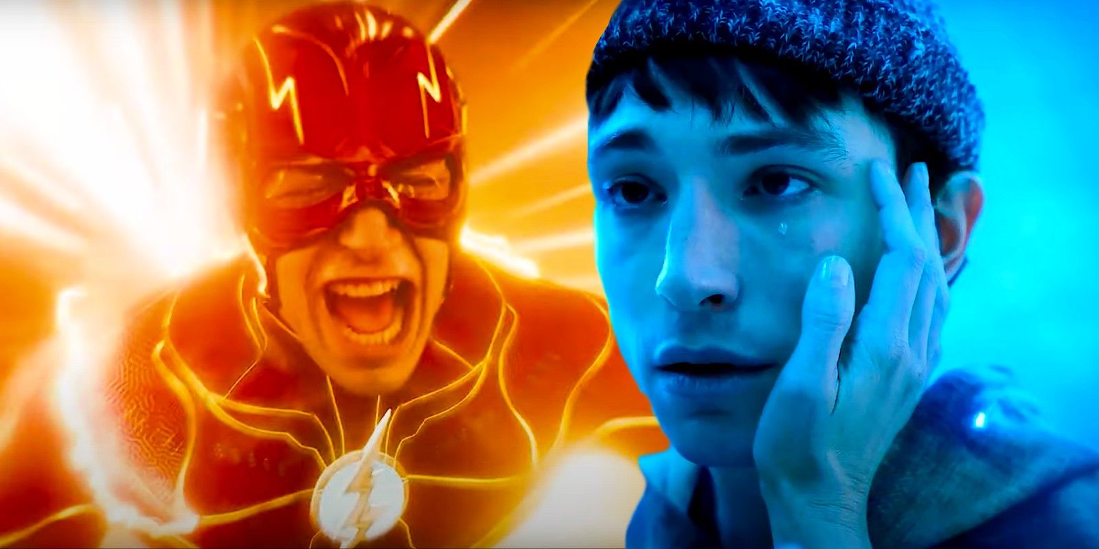 Ezra Miller as Barry Allen In The Flash Movie