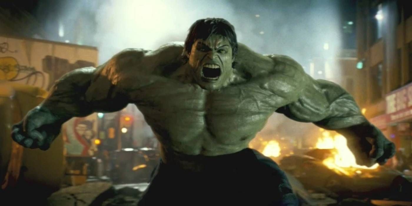 Hulk yelling in The Incredible Hulk (2008)